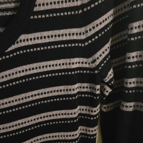 Nanette Lepore Designer Scoop Neck Merino Wool Sweater Dress Size S - Picture 4 of 6